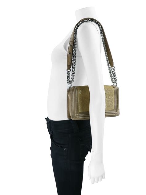 chanel boy stingray medium|Chanel bag styles.